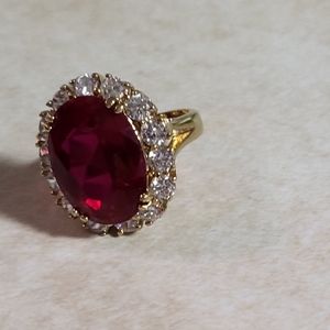 Vintage JBK Jackie Kenedy  statement ring